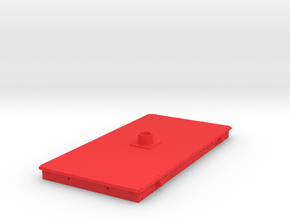 FRB08x Iron Bolster Underframe Only in Red Processed Versatile Plastic