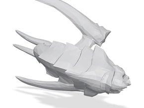 Kraken Beastship - Concept D in Tan Fine Detail Plastic