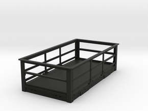 FRB11 Festiniog 2Ton Slate Wagon, Rail Spine (SM32 in Black Premium Versatile Plastic