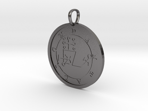 Dantalion Medallion in Polished Nickel Steel
