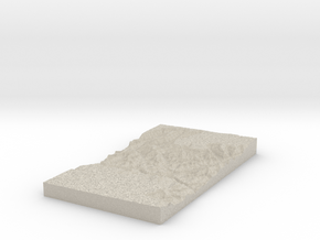 Model of Cheops Pyramid in Natural Sandstone