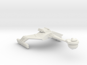 3125 Scale Klingon FD7 Fast Battlecruiser WEM in White Natural Versatile Plastic