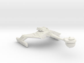 3788 Scale Klingon FD7K Fast Battlecruiser WEM in White Natural Versatile Plastic
