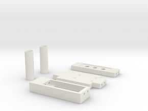 Losi  mini crawler Parts Wide in White Natural Versatile Plastic