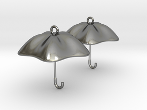 The Golden Umbrella in Polished Silver