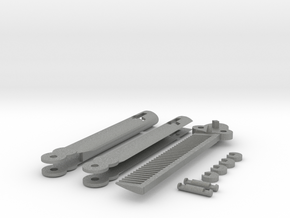 Butterfly Knife Comb in Gray PA12