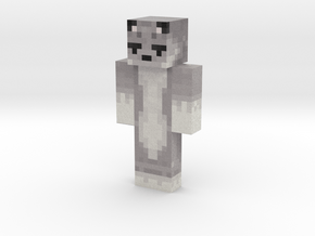 ThePixelWolv | Minecraft toy in Natural Full Color Sandstone