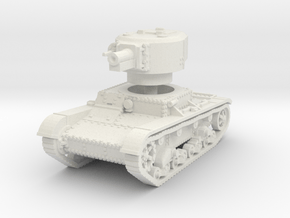 T 26 4 76mm Tank 1/56 in White Natural Versatile Plastic