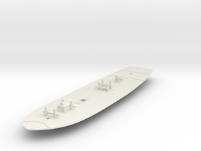 1/200 HMS Diana Artois class frigate - Lower Deck in White Natural Versatile Plastic