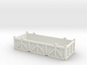 20 ft. offshore cargo basket - 1:50 in White Natural Versatile Plastic