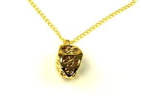 Goldmine Pendant in Polished Brass