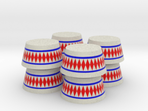Circus Stand - Set of 8 - Zscale in Full Color Sandstone