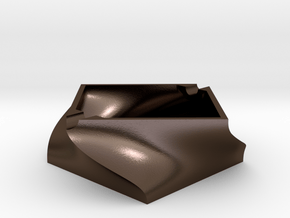 Magnum | ASHTRAY in Polished Bronze Steel