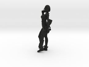 1/12 Gantz Anzu Sci-Fi Girl w Pistol and Rifle in Black Natural Versatile Plastic