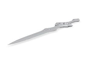 1:6 Miniature Infinity Blade Sword in Tan Fine Detail Plastic