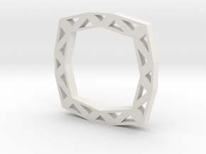 f110 grid ring gmtrx in White Natural Versatile Plastic