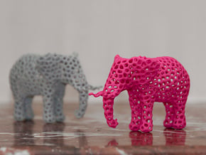 The Osseous Elephant in Pink Processed Versatile Plastic