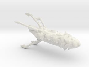Hive Ship - Concept H in White Natural Versatile Plastic