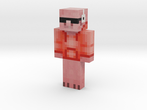 Pig2001 | Minecraft toy in Natural Full Color Sandstone