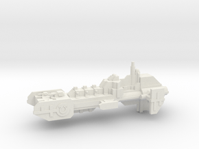 Frigate - Concept A  in White Natural Versatile Plastic