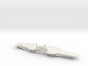 USS Midway (CV-41) (Final Layout), 1/2400 in White Natural Versatile Plastic