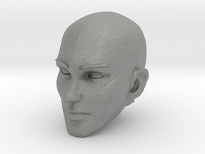 Female Head Bald in Gray PA12