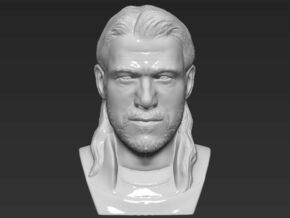 Thor bust in White Natural Versatile Plastic
