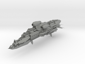 Alternative Battle Kruiser - Concept A  in Gray PA12