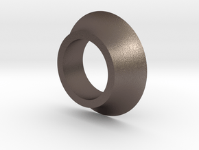 Crank Spacer in Polished Bronzed-Silver Steel