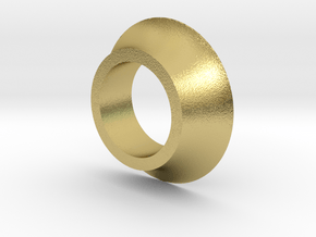 Crank Spacer in Natural Brass