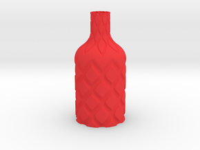 Vase-14 in Red Processed Versatile Plastic