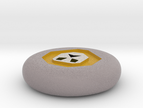 Runescape Chaos Rune in Natural Full Color Sandstone