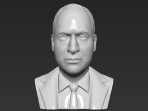 Prince William bust in White Natural Versatile Plastic