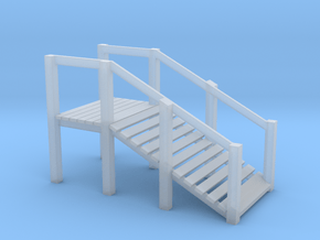 N Scale Cattle Ramp in Smooth Fine Detail Plastic
