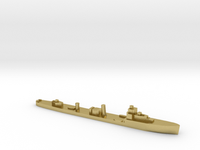 HMS Velox LR Escort 1:3000 WW2 in Natural Brass