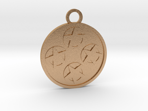 Four of Pentacles in Natural Bronze