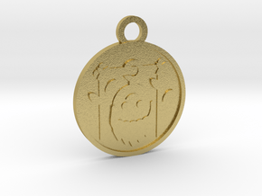 The Hanged Man in Natural Brass