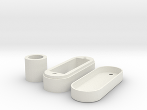 knop 747 klein in White Natural Versatile Plastic