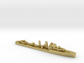 HMS Intrepid destroyer 1:3000 WW2 in Natural Brass