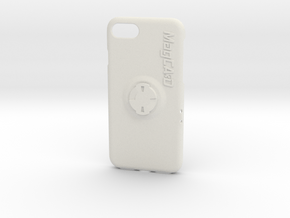 iPhone 7 Wahoo Mount Case - Centre in White Premium Versatile Plastic