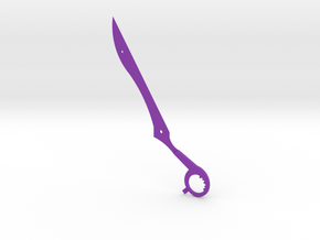 Nui Harime's Scissor Blade in Purple Processed Versatile Plastic