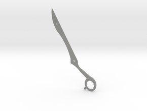 Nui Harime's Scissor Blade in Gray PA12