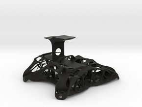 Chassis FPV Drone 50% Scale in Black Premium Versatile Plastic
