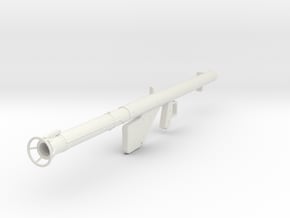 Bazooka M1A1 1/10 in White Natural Versatile Plastic