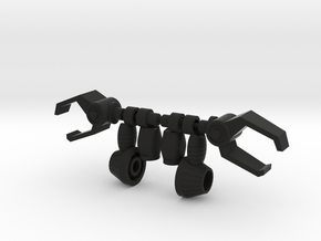 Deadeye Articulated Arms in Black Natural Versatile Plastic