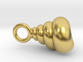 Trinket | Shell in Polished Brass