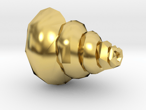 Conch | POLYGONS in Polished Brass