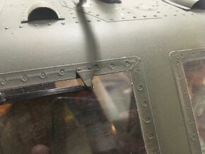 UH-1 Windscreen Wipers Stop Blocks 1/6 in Tan Fine Detail Plastic