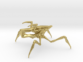 Starship Troopers Arachnoid 1/60 for games and rpg in Natural Brass