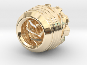 tzb muon in 14k Gold Plated Brass